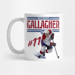 Brendan Gallagher Montreal Play Mug